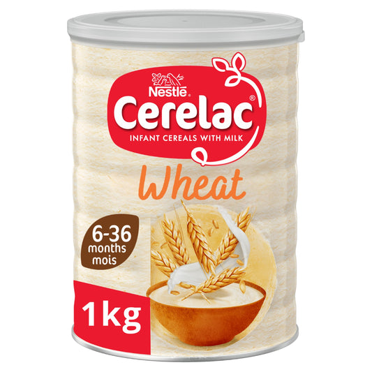 Cerelac Infant Cereals With Milk Wheat 6+ Months 1kg — image 1