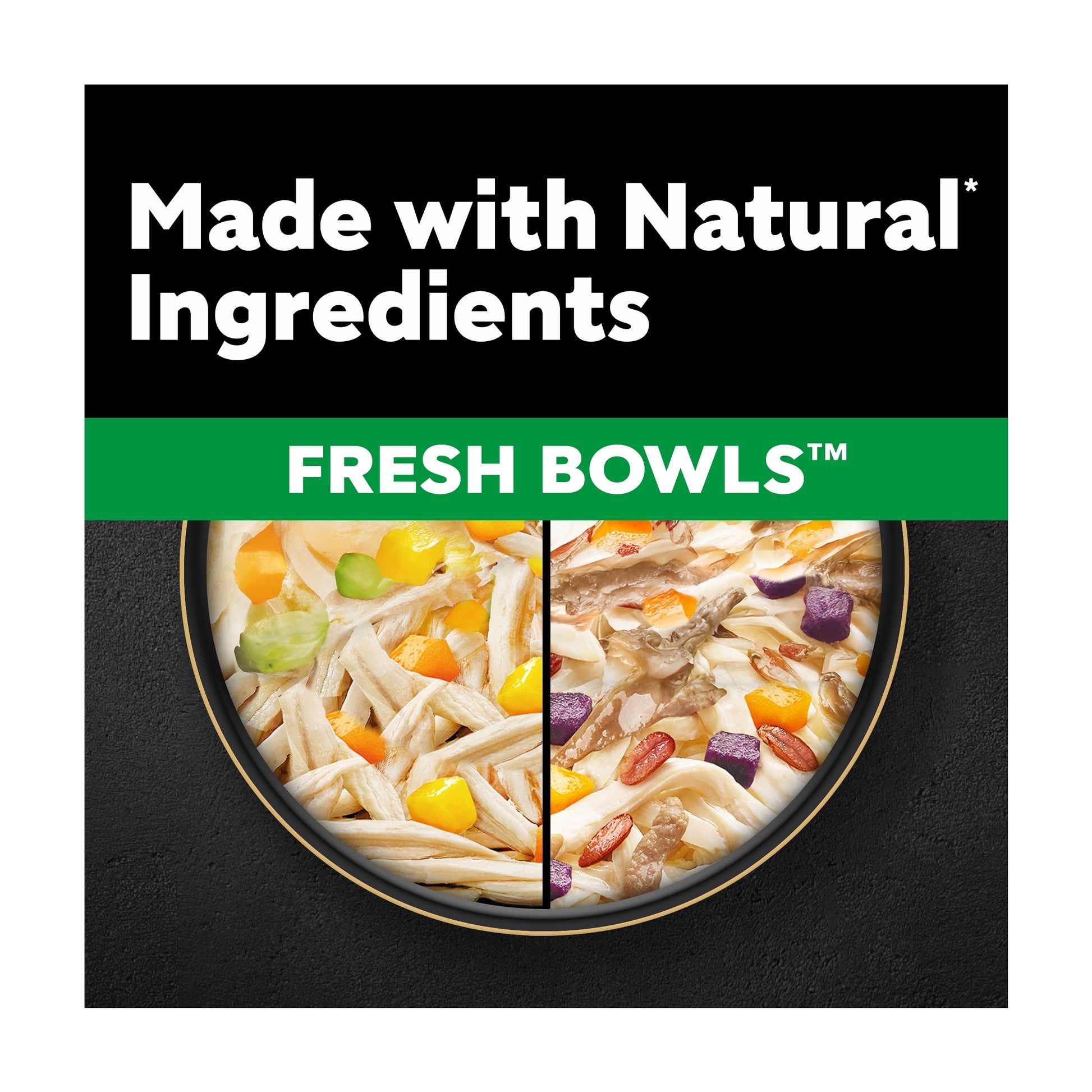 CESAR Wet Dog Food Fresh Bowls mixed selection of Poultry and Fresh Vegetables 6 x 85g — image 3