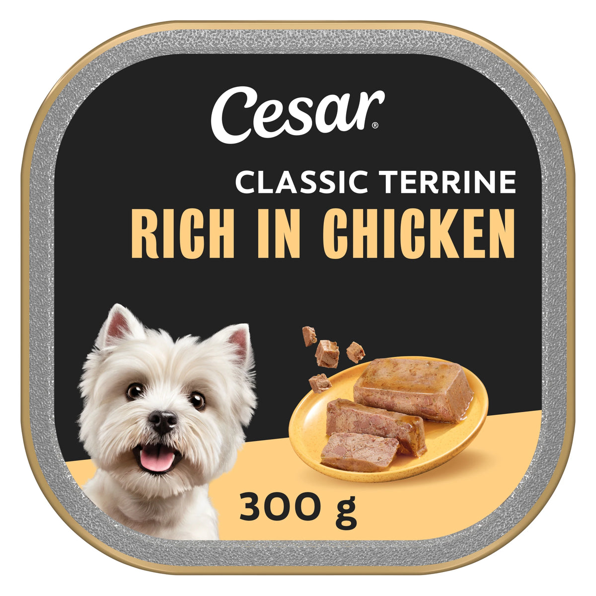 CESAR Wet Dog Food Garden Terrine with Chicken in Loaf 300g — image 1