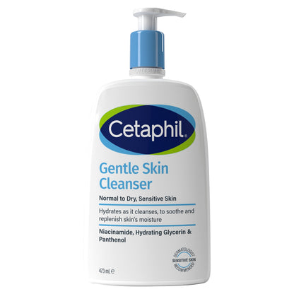 Cetaphil Gentle Skin Cleanser for Face & Body (Dry) 473ml — image 1