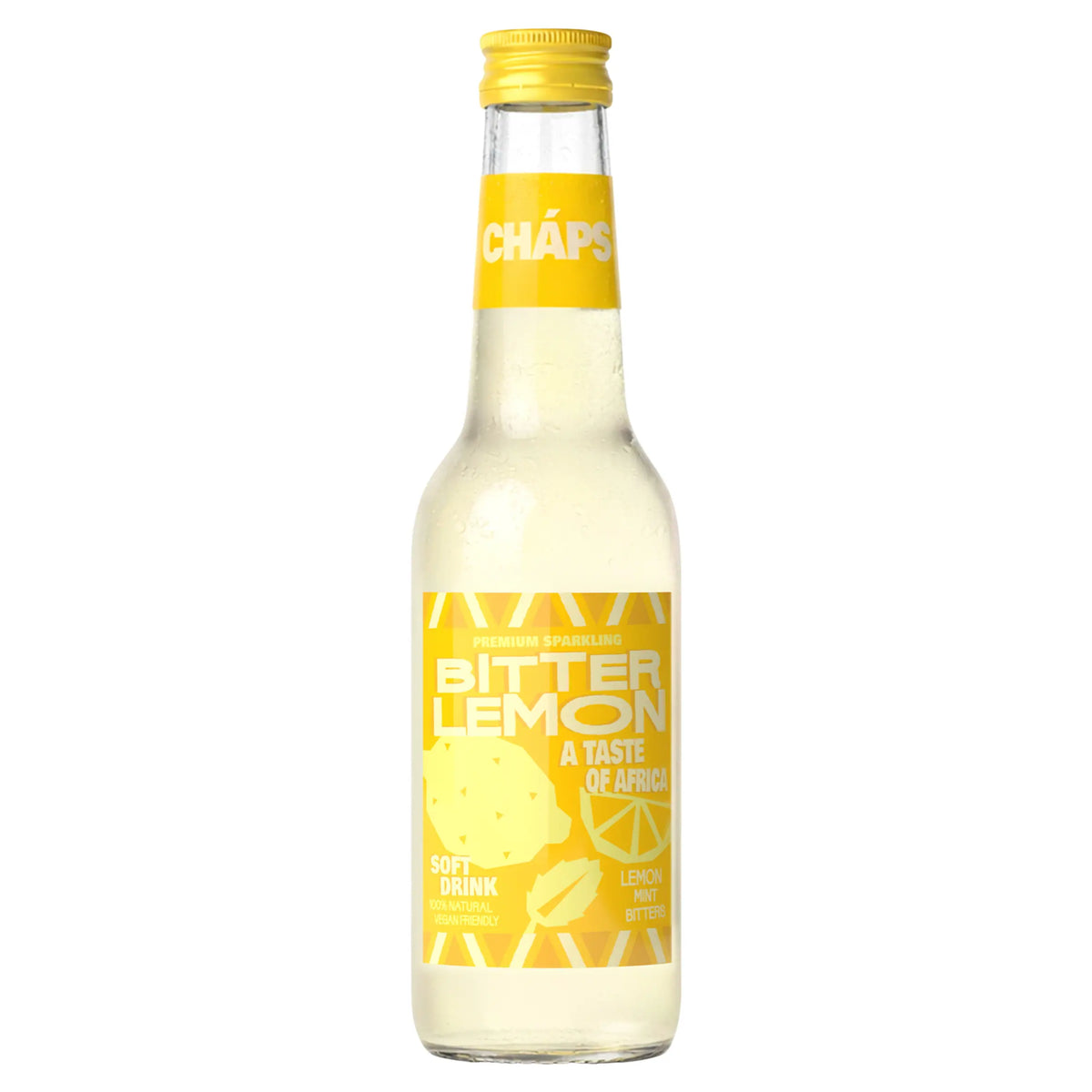 CHÁPS PREMIUM BITTER LEMON Mint Soft DRINK 275ml — image 1