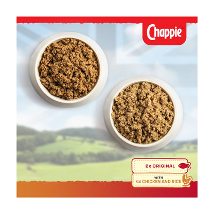 Chappie Adult Wet Dog Food Tins Favourites in Loaf 6 x 412g — image 3