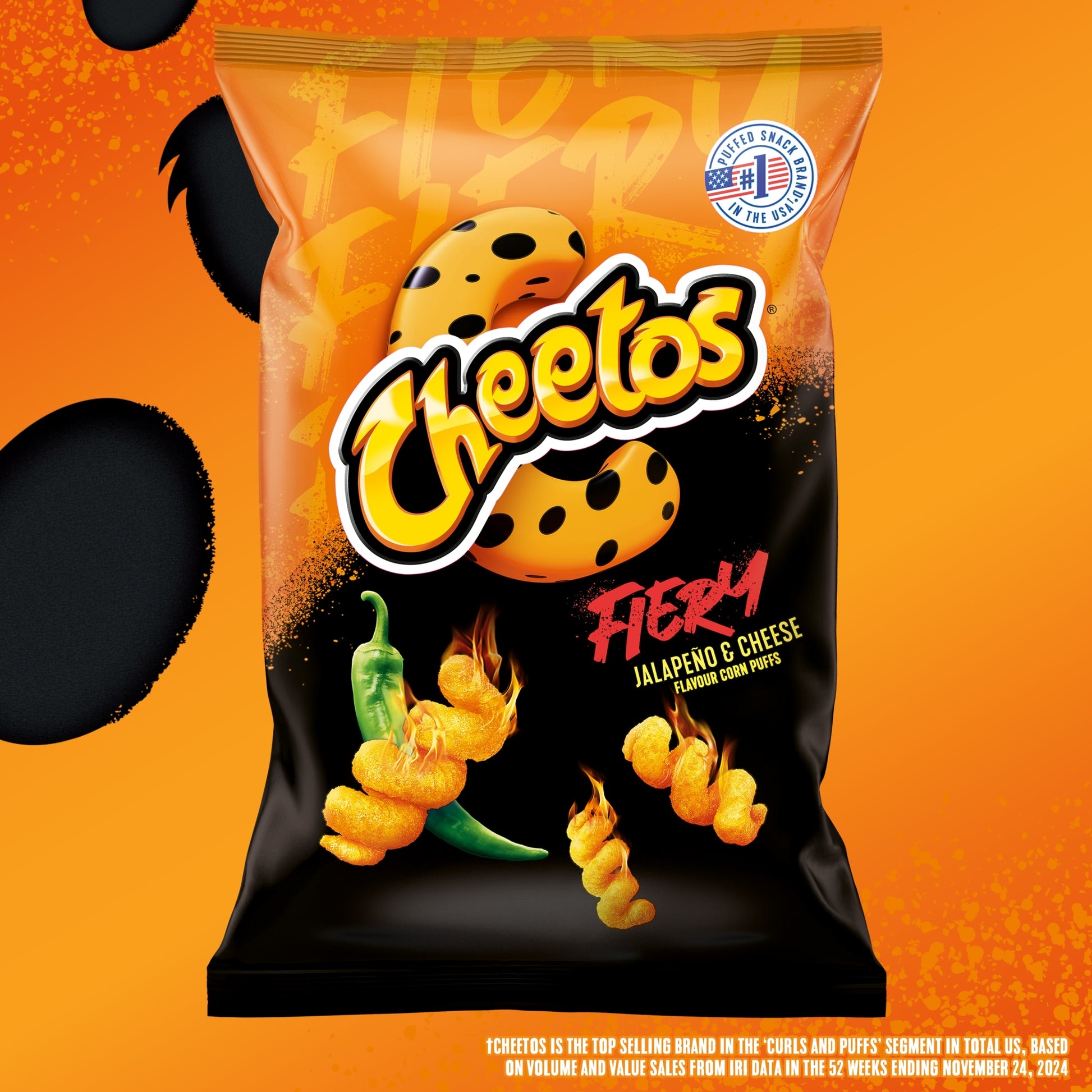 Cheetos Twisted Fiery Jalapeno & Cheese Sharing Bag Crisps 105g — image 2
