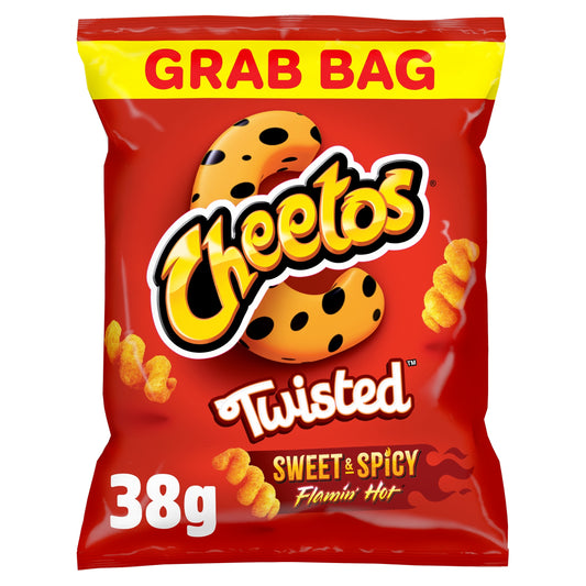 Cheetos Twisted Sweet & Spicy Flamin' Hot Crisps 38g — image 1