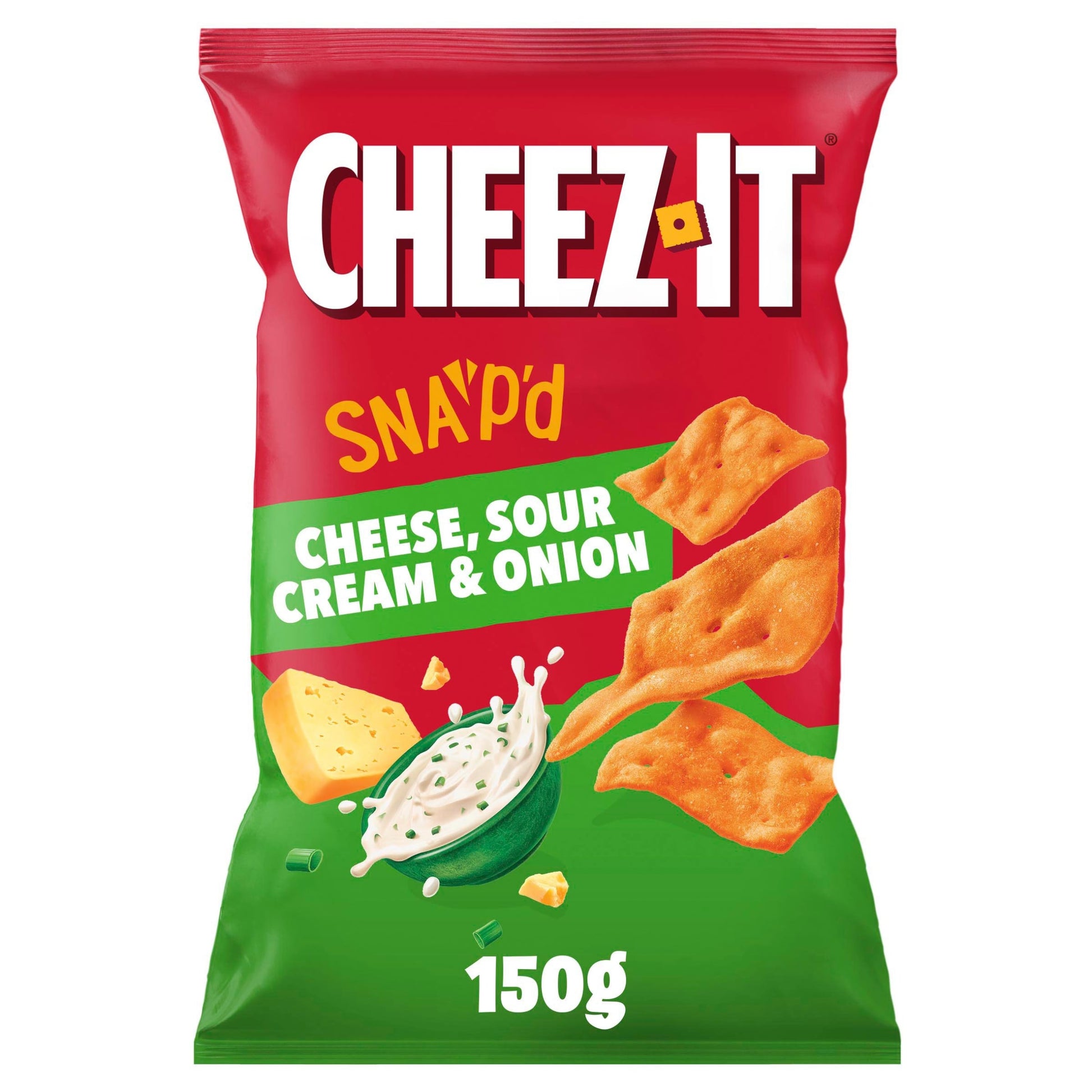 Cheez-It Cheese Sour Cream & Onion 150g — image 1