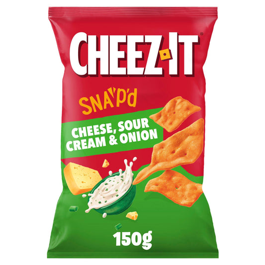 Cheez-It Cheese Sour Cream & Onion 150g — image 1