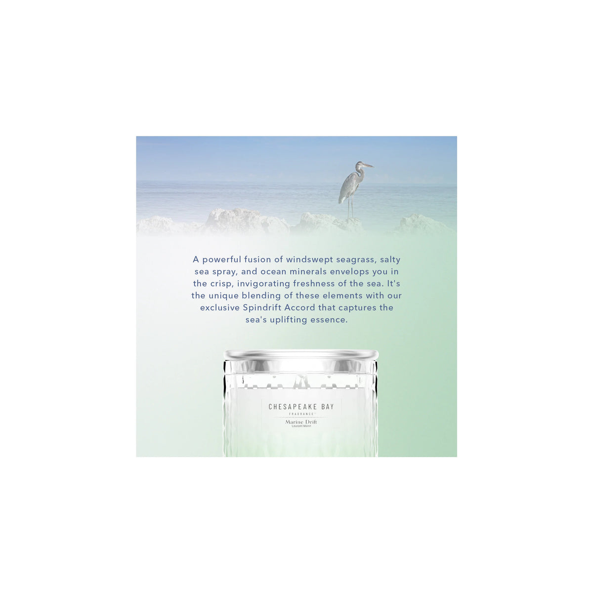 Chesapeake Bay Marine Drift Small Candle 127g — image 2