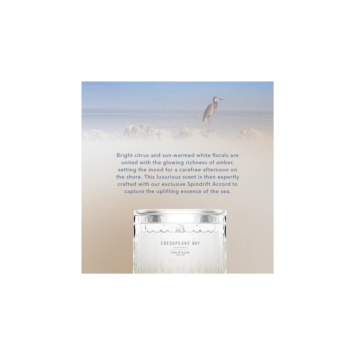 Chesapeake Bay Salted Sands Small Candle 127g — image 2