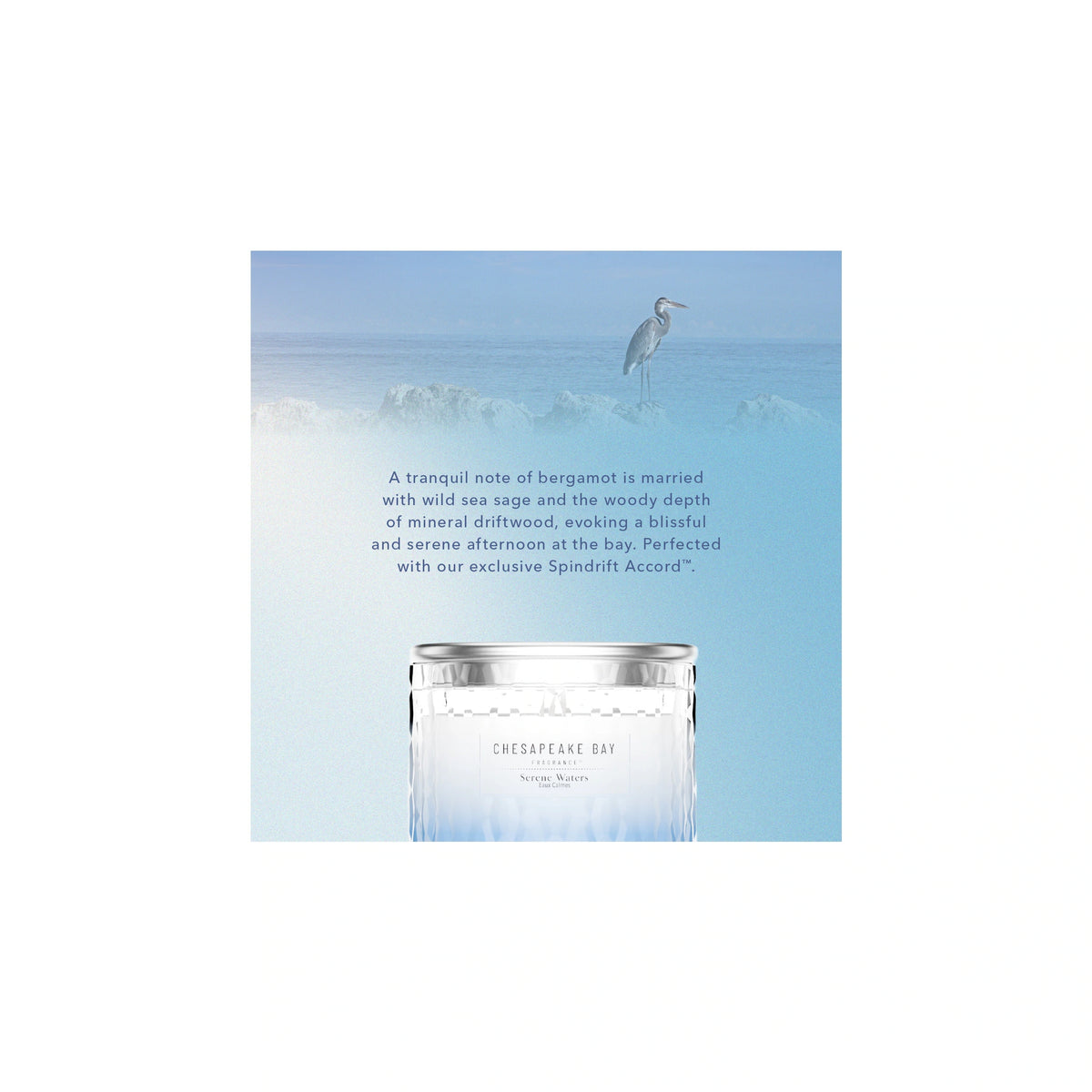 Chesapeake Bay Serene Waters Small Candle 127g — image 2