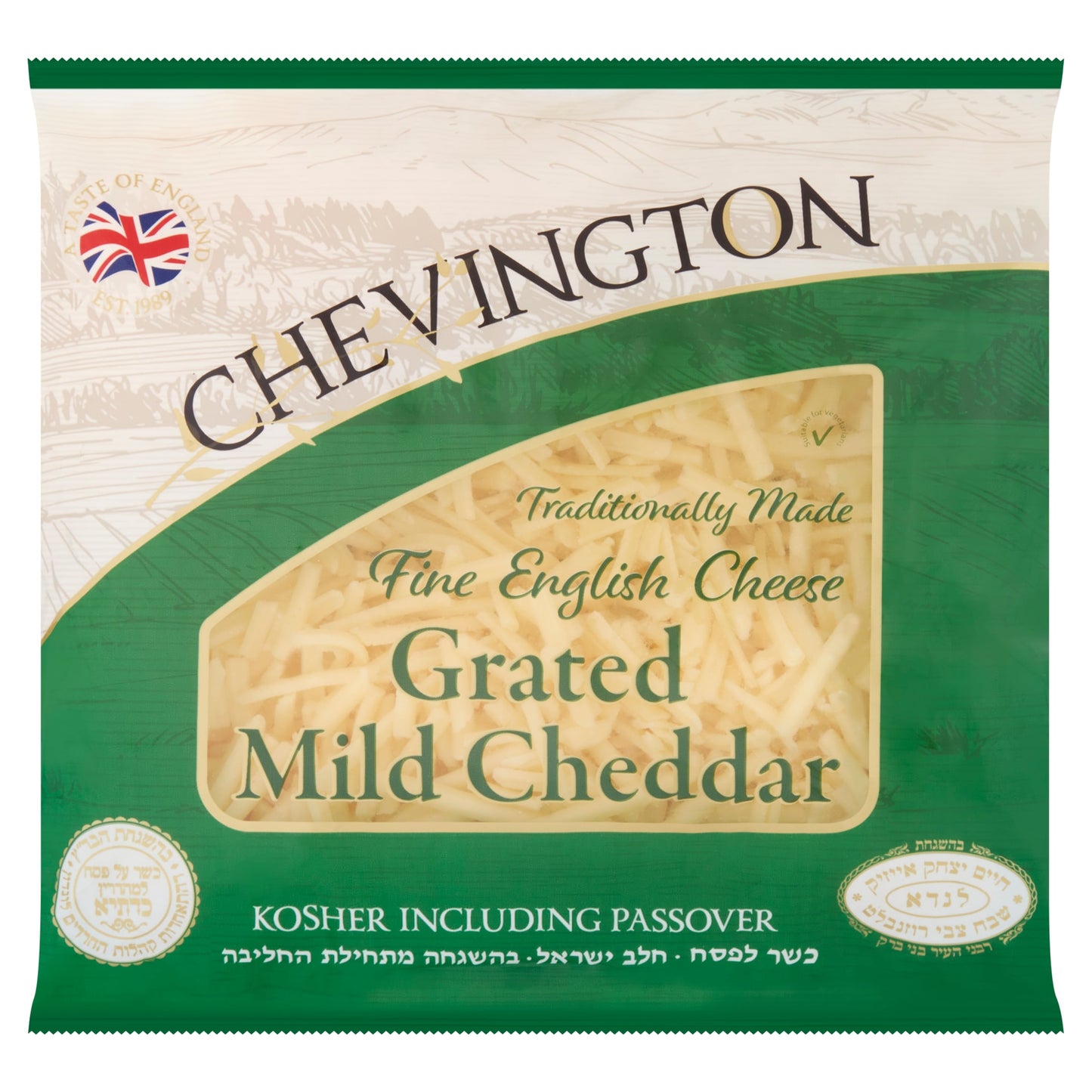 Chevington Grated Mild Cheddar Cheese 400G — image 1