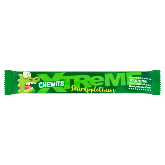Chewits Xtreme Sour Apple Stick 34G — image 1