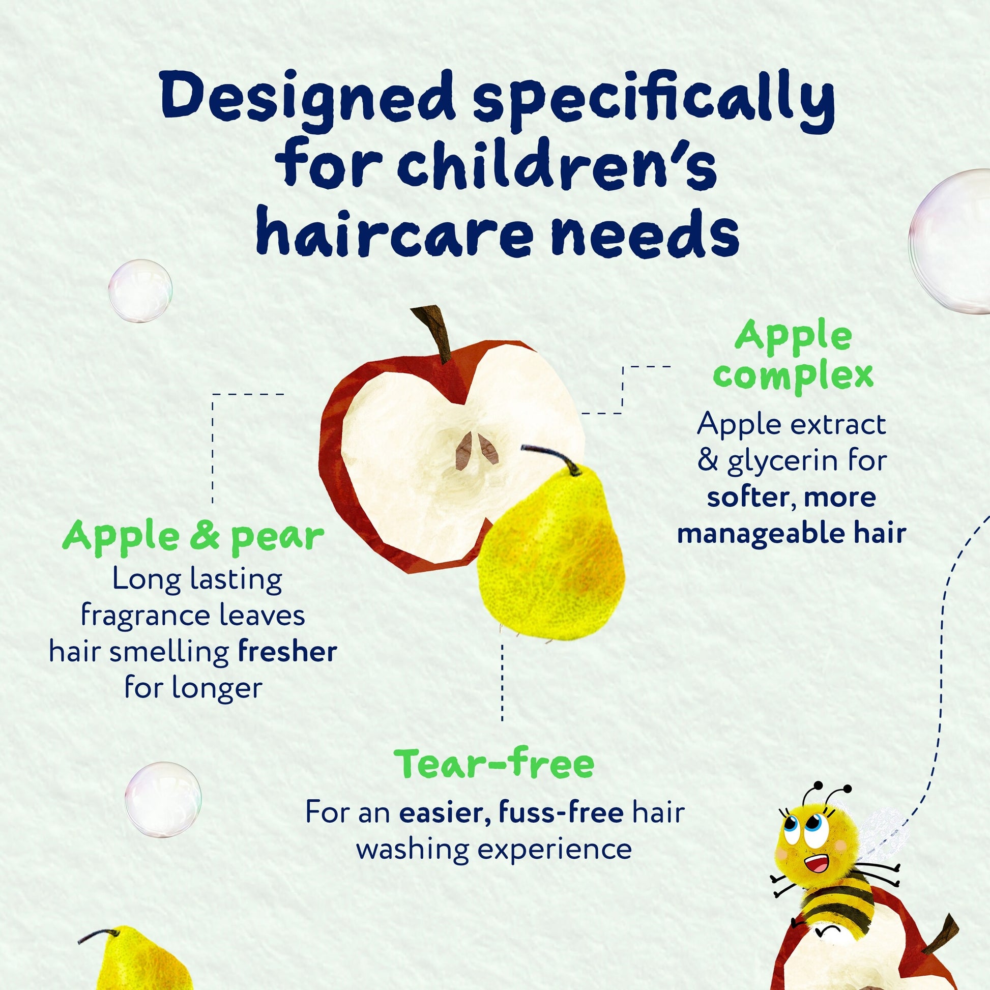 Childs Farm 2 in1 Shampoo & Conditioner Apple & Pear 250ml — image 4