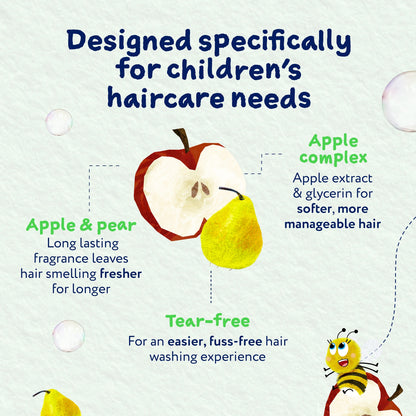 Childs Farm 2 in1 Shampoo & Conditioner Apple & Pear 250ml — image 4