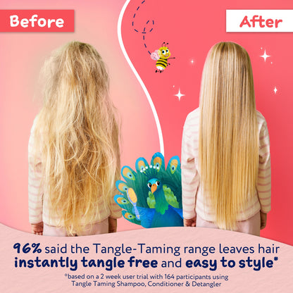 Childs Farm 3 in 1 Tangle-Taming Hair Detangler Strawberry and Mint 100ml — image 3