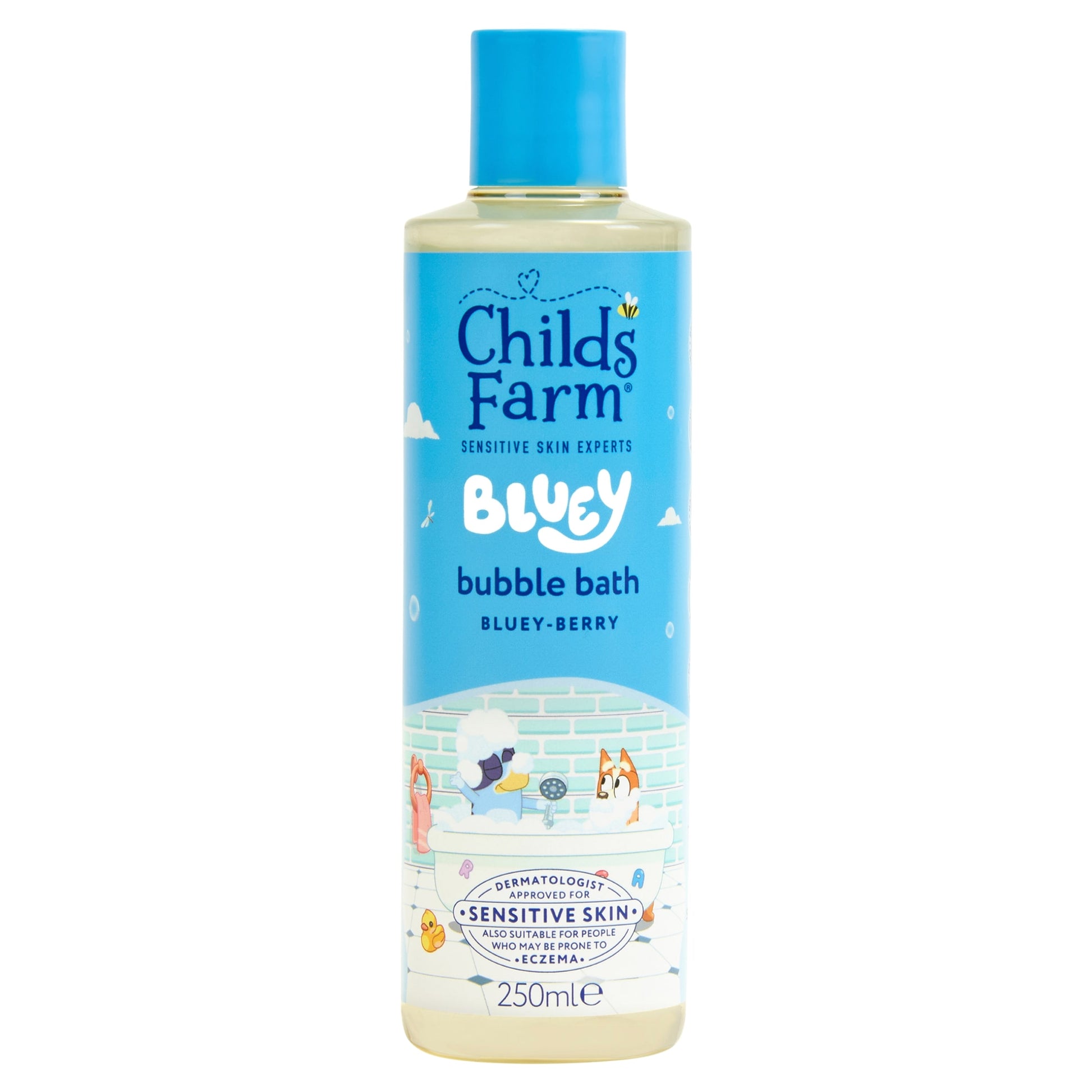 Childs Farm and Bluey, Bubble Bath, Bluey-Berry, 250ml — image 1