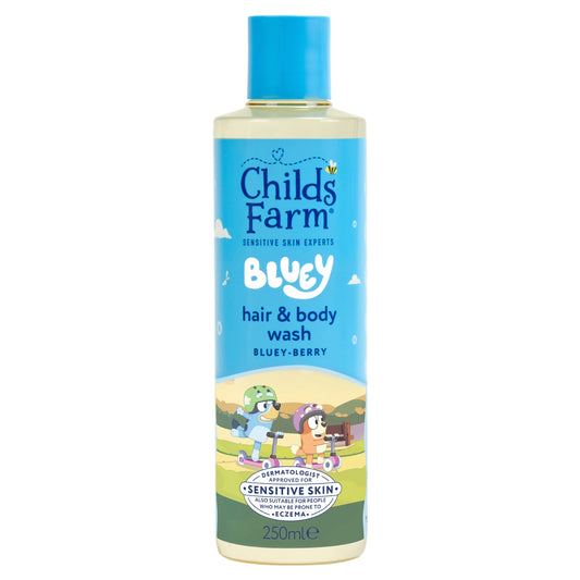Childs Farm and Bluey, Hair & Body Wash, Bluey-Berry 250ml — image 1