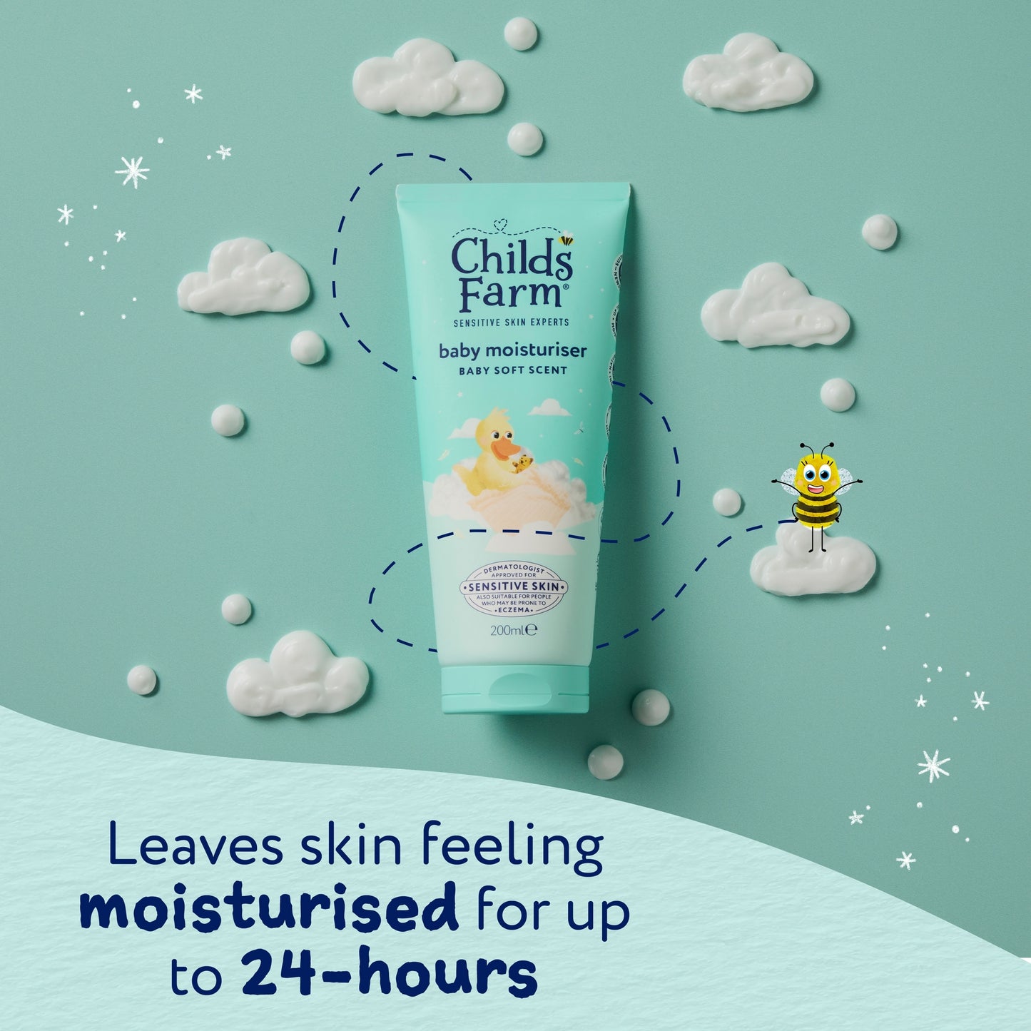 Childs Farm Baby Moisturiser Mildly Fragranced 200ml — image 5