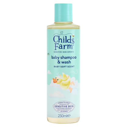 Childs Farm Baby Shampoo & Body Wash Baby Soft Scent 250ml — image 1
