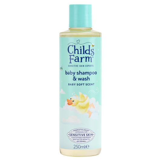 Childs Farm Baby Shampoo & Body Wash Baby Soft Scent 250ml — image 1