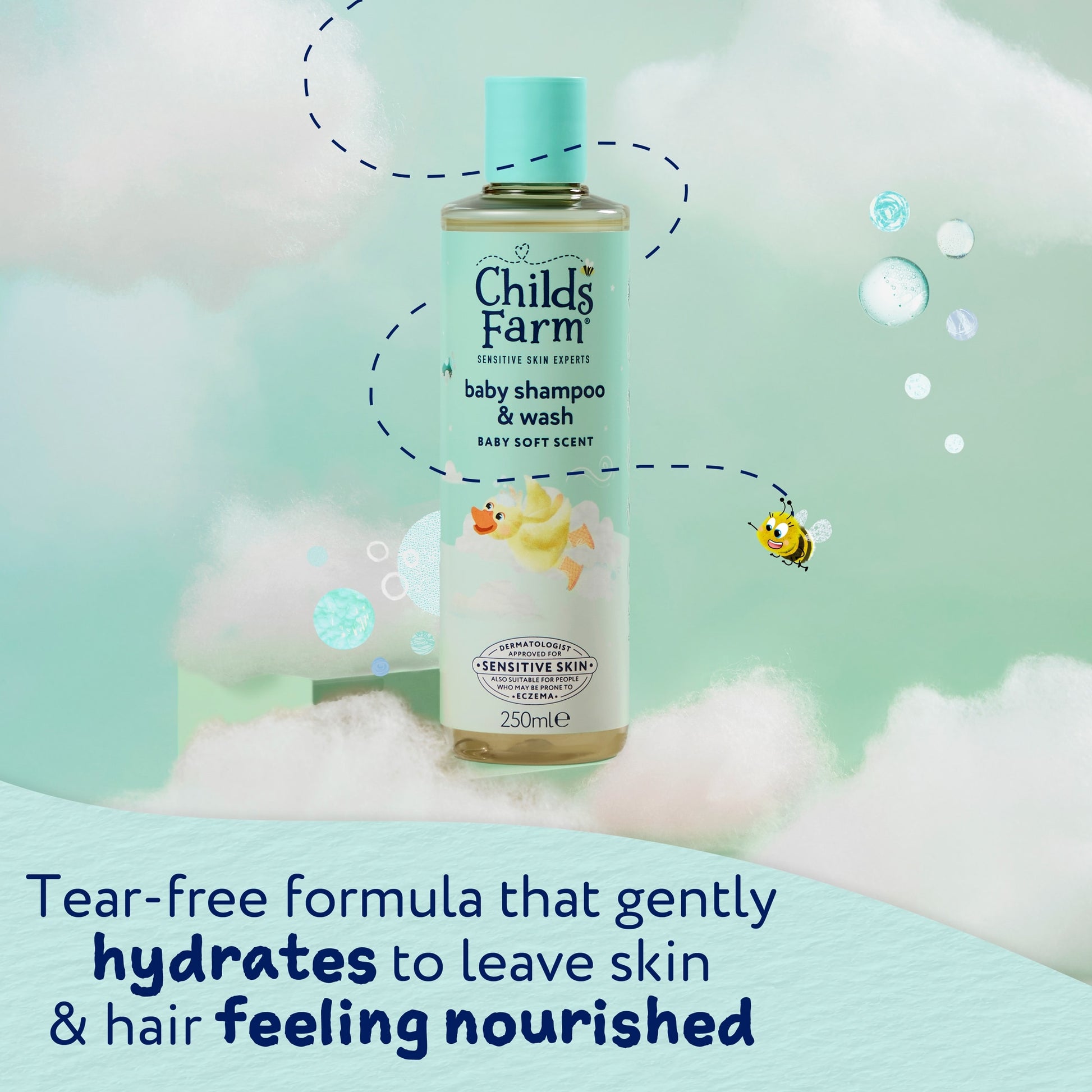Childs Farm Baby Shampoo & Body Wash Baby Soft Scent 250ml — image 5