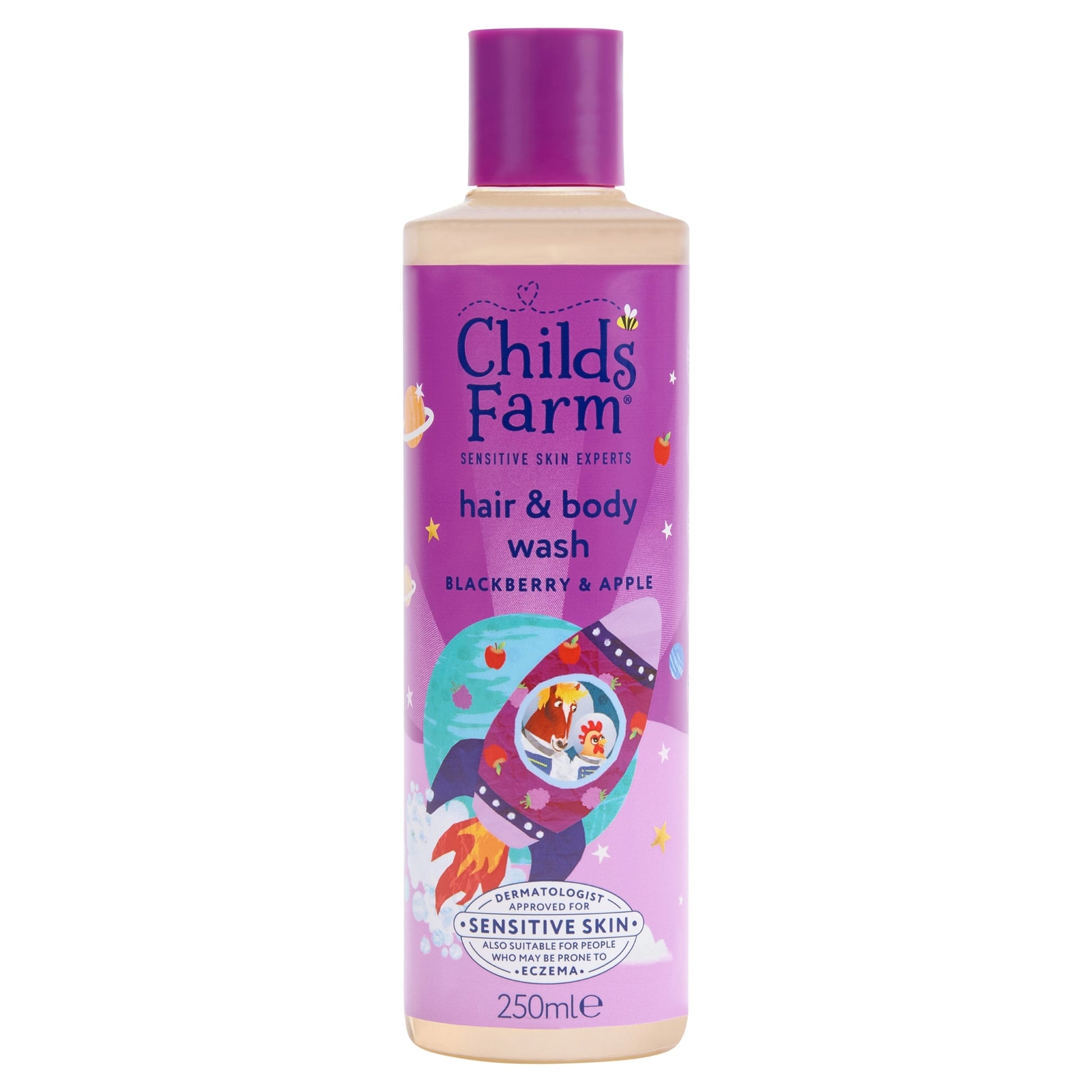 Childs Farm Blackberry & Apple Body Wash 250Ml — image 1