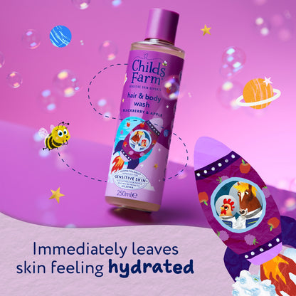 Childs Farm Blackberry & Apple Body Wash 250Ml — image 5