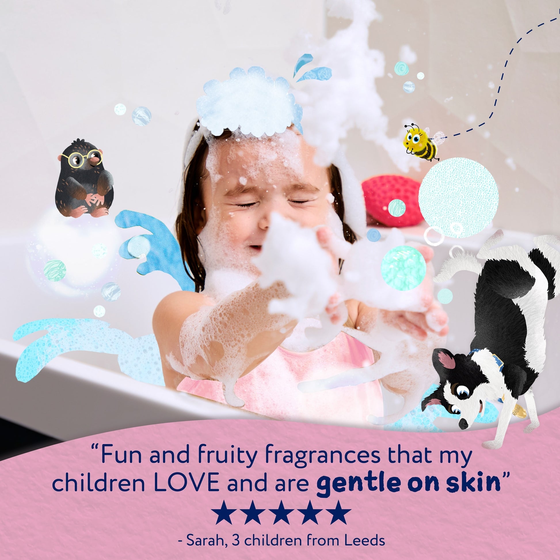 Childs Farm Bubble Bath Cherry 250ml — image 3