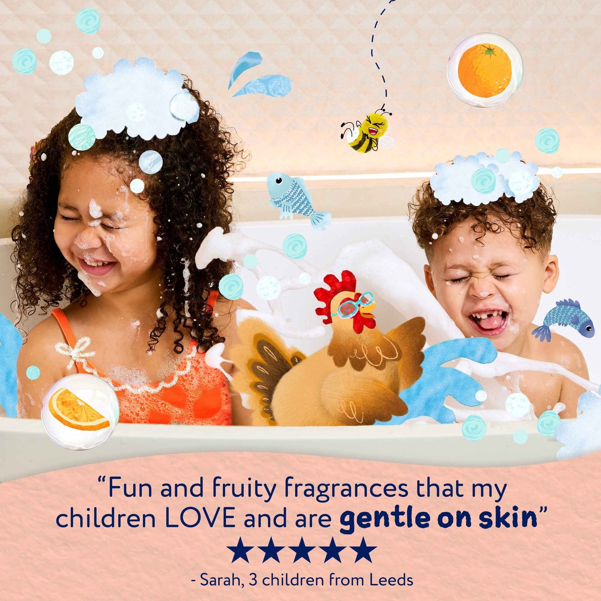 Childs Farm Hair & Body Wash - Sweet Orange 250ml