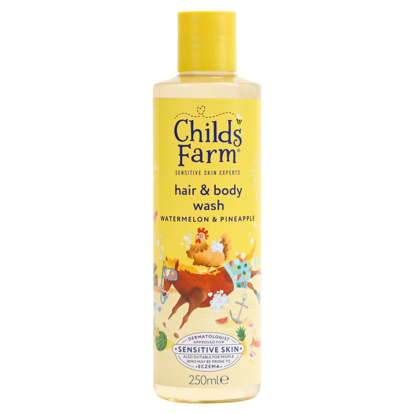 Childs Farm Hair & Body Wash - Watermelon & Pineapple 250ml — image 1