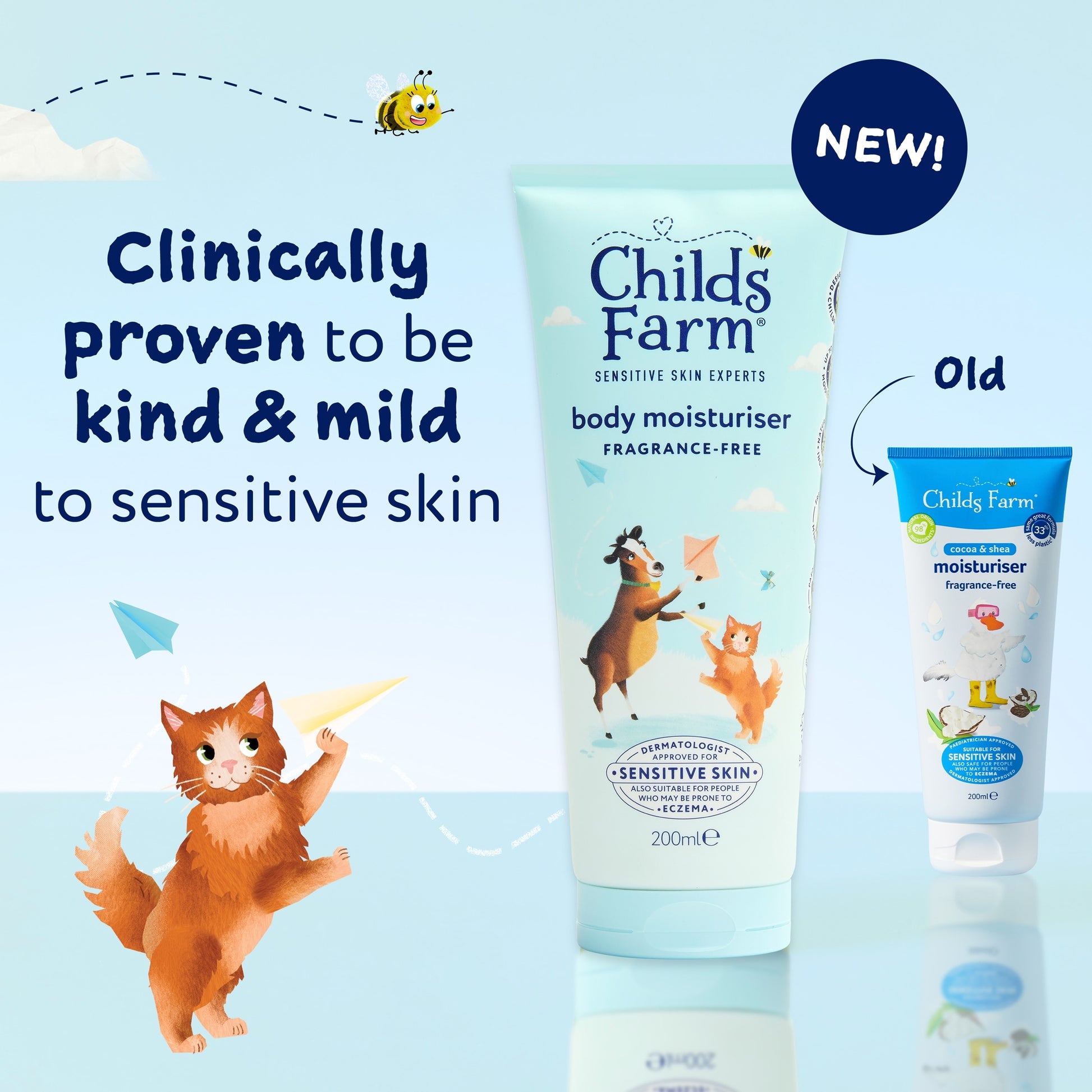 Childs Farm Moisturiser Fragrance-Free 200ml — image 2