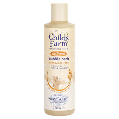Childs Farm OatDerma Bubble Bath Fragrance-Free 250ml — image 1