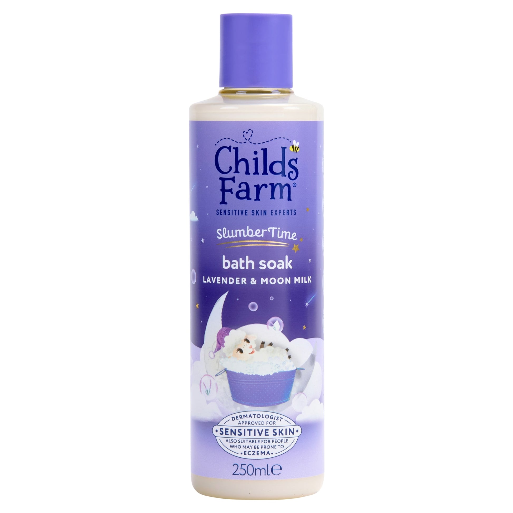 Childs Farm SlumberTime Bath Soak Lavender & Moon Milk 250ml — image 1