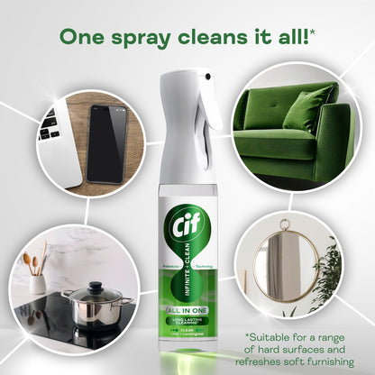 Cif Infinite Clean All in One: Clean Lime and Lemongrass Reload 280ml — image 3