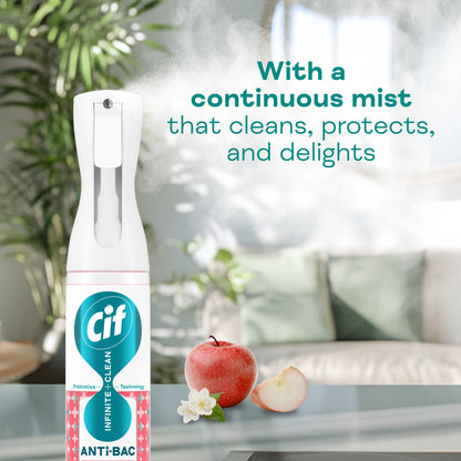 Cif Infinite Clean Antibacterial Cleaner Refill Apple & Jasmine 280 ml — image 4
