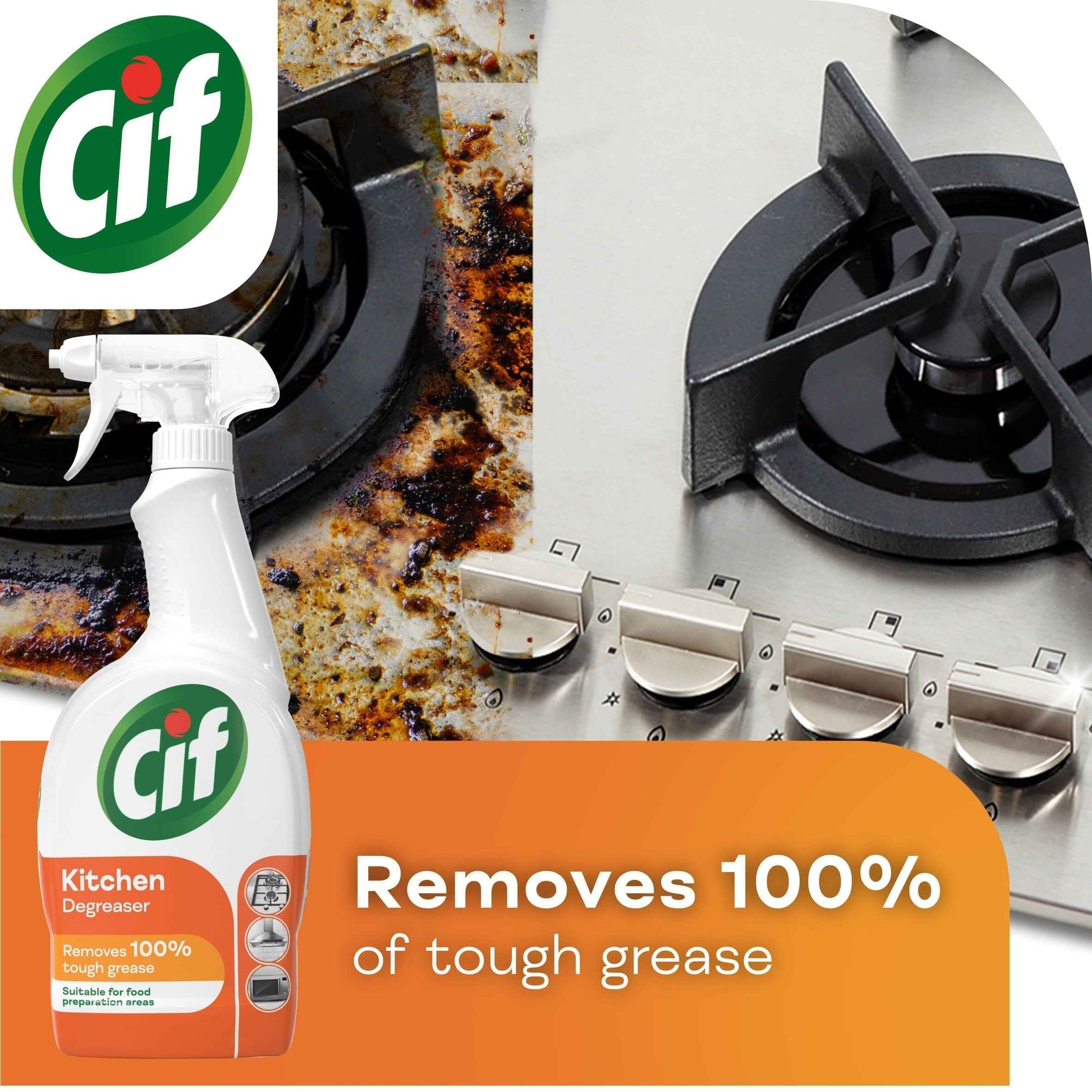 CIF Power & Shine Kitchen Cleaner Spray 700ml