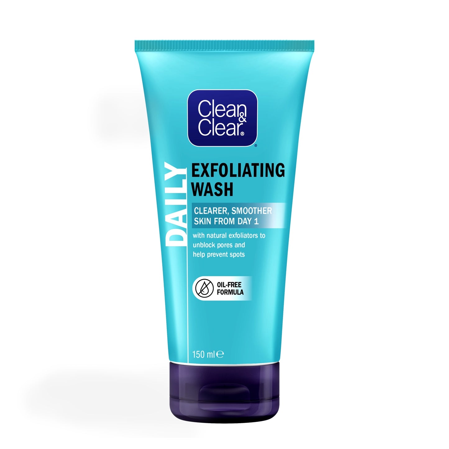 Clean & Clear Exfoliating Daily Wash Face Wash Scrub 150ml — image 1
