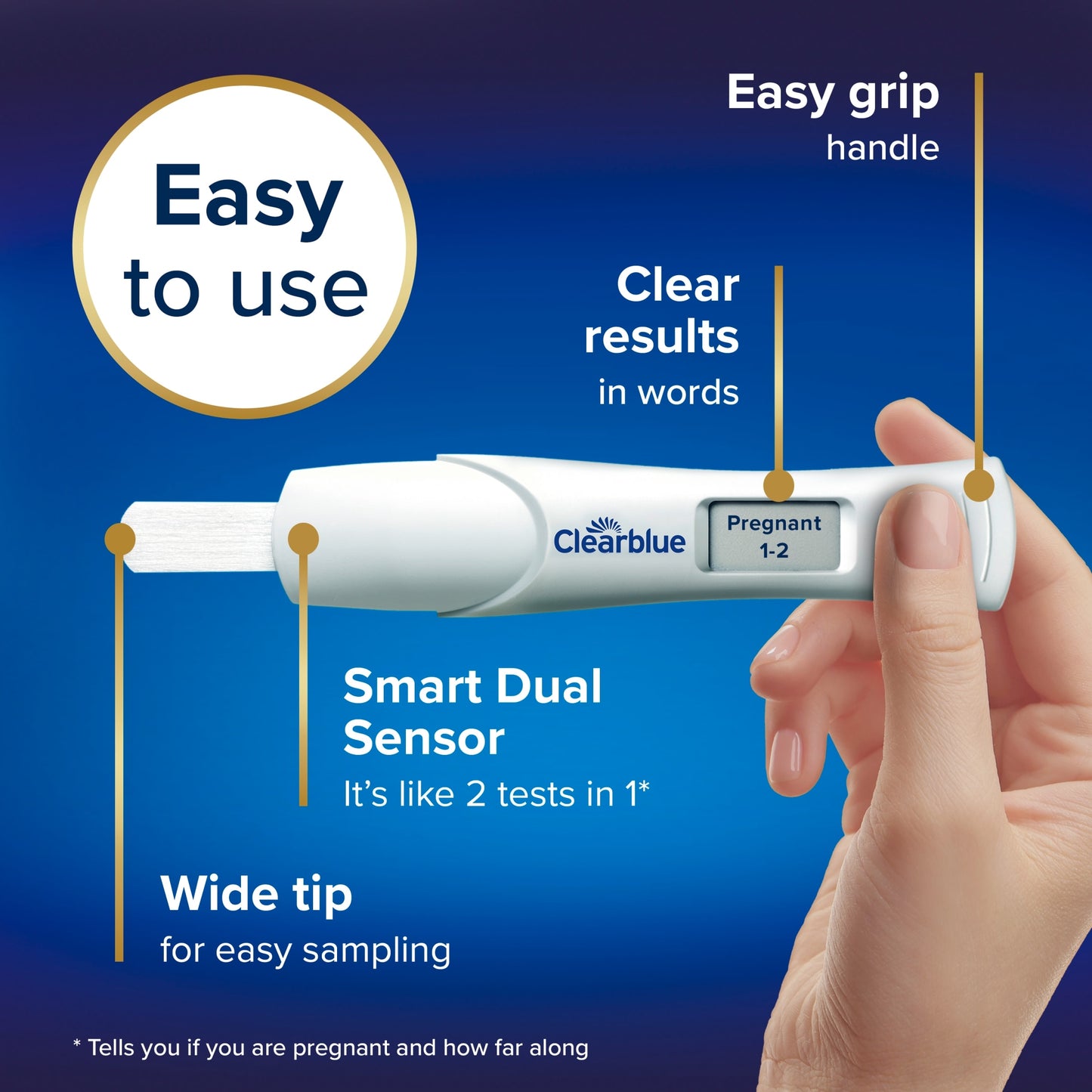 Clearblue Digital Pregnancy Test With Weeks 2 Pack — image 4