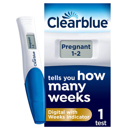 Clearblue Digital Pregnancy Test with Weeks Indicator 1 Pack — image 1