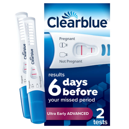 Clearblue Ultra Early Advanced Pregnancy Test 2 Tests — image 1