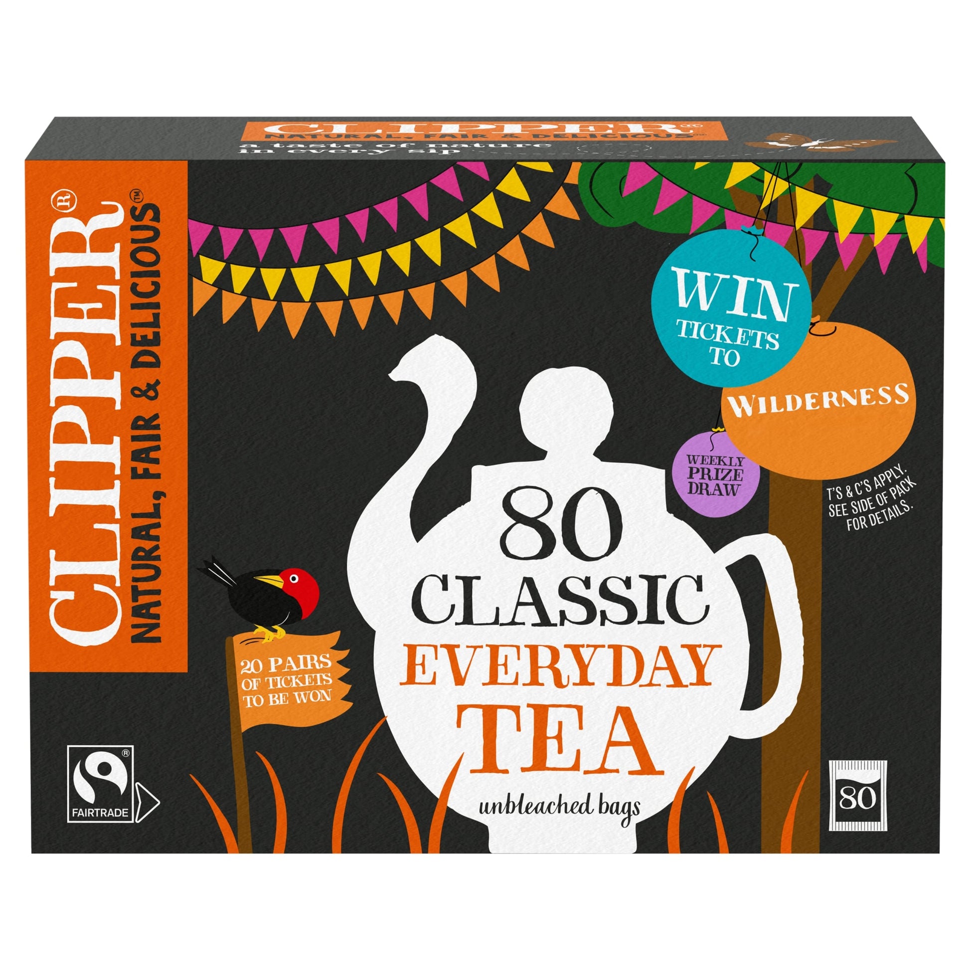 Clipper Classic Everyday Tea Bags 80Pk 232G — image 1
