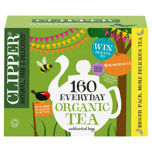 Clipper Organic Everyday 160 Tea Bags 464g — image 1
