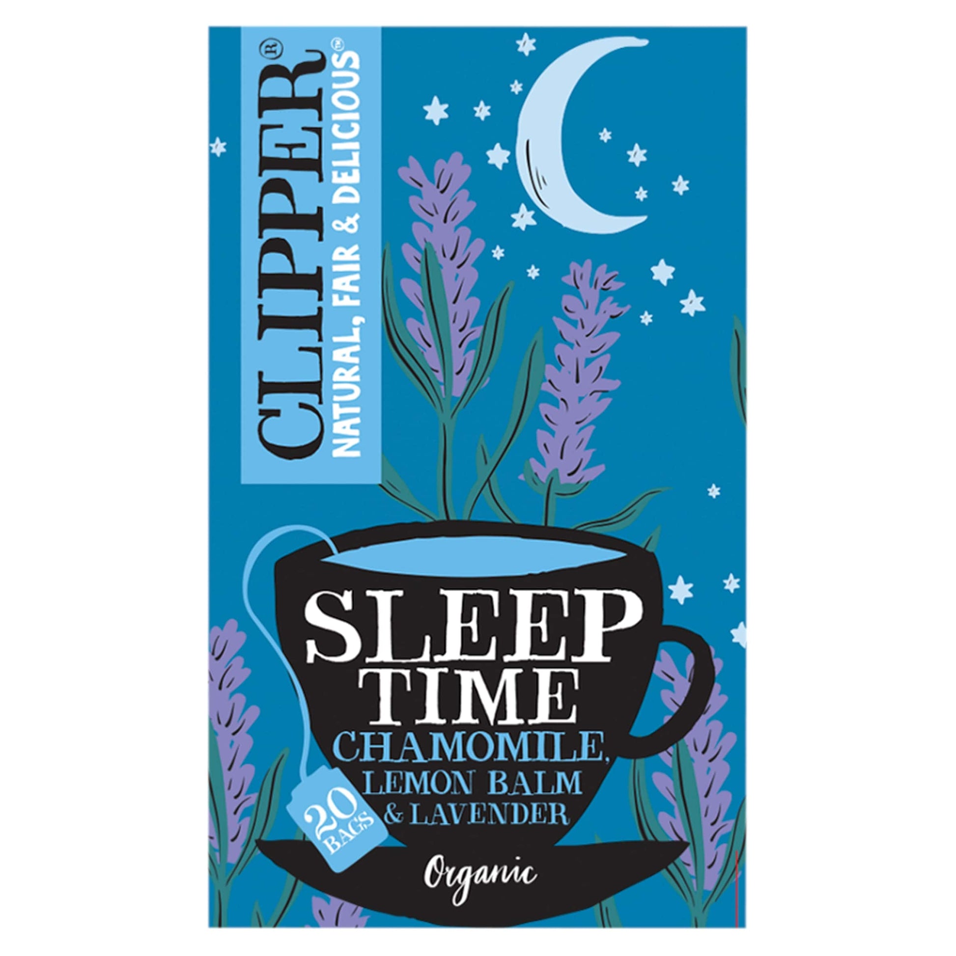 Clipper Sleep Time Chamomile Lemon & Lavender Organic Tea Bags 30G — image 1