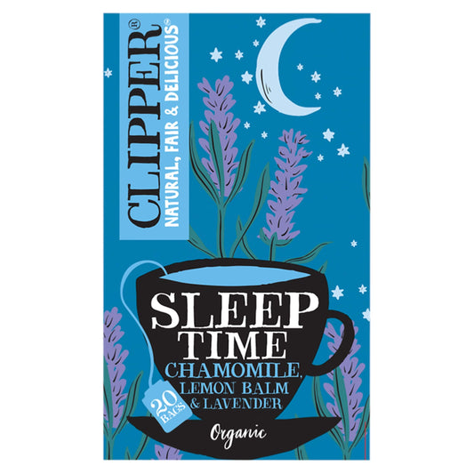 Clipper Sleep Time Chamomile Lemon & Lavender Organic Tea Bags 30G — image 1