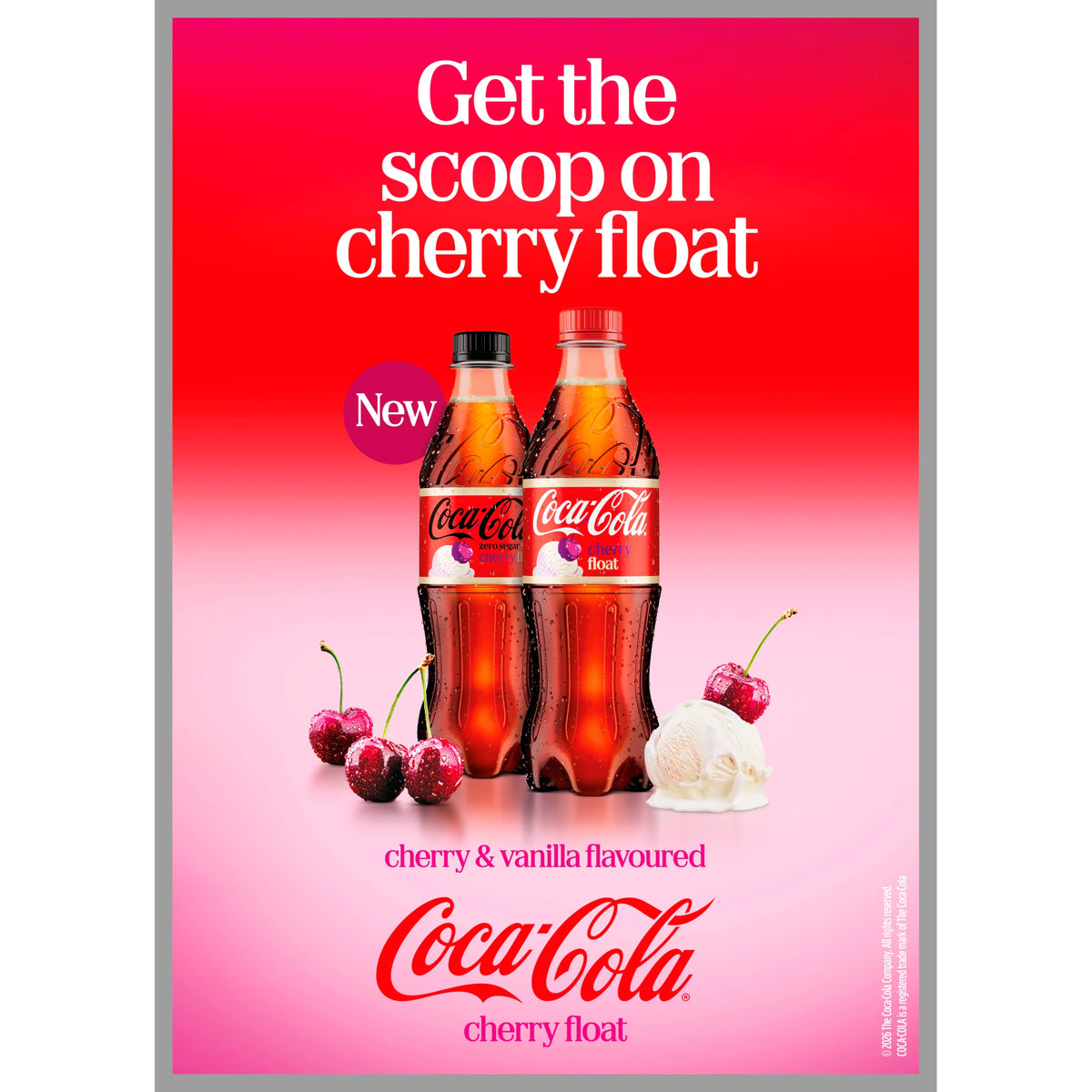 Coca-Cola Cherry Float 500ml — image 2