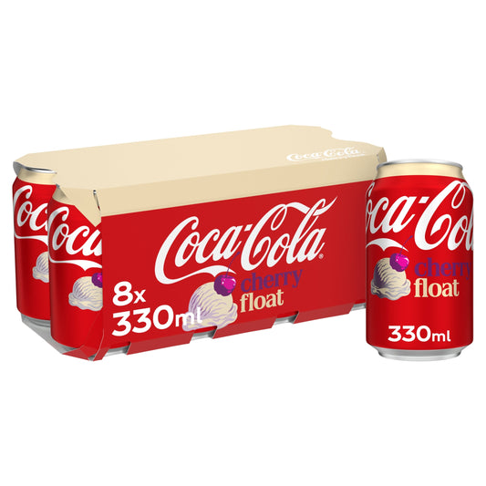 Coca-Cola Cherry Float 8x330ml — image 1
