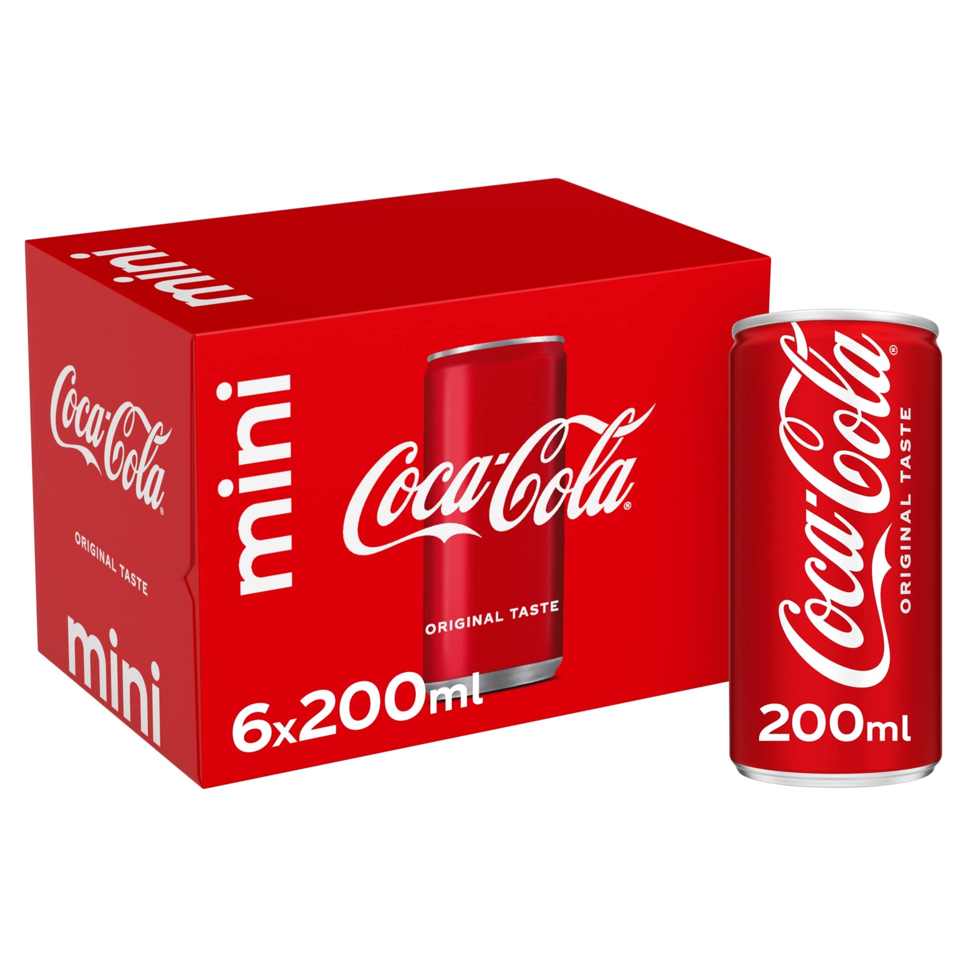 Coca-Cola Original Taste Mini 6x200ml — image 1