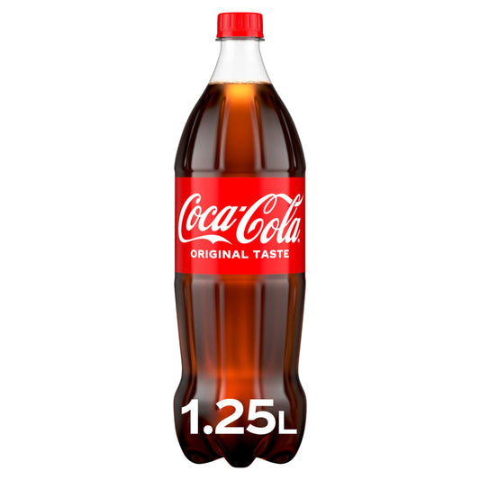 Coca-Cola Original Taste Soft Drink Bottle 1.25L — image 1