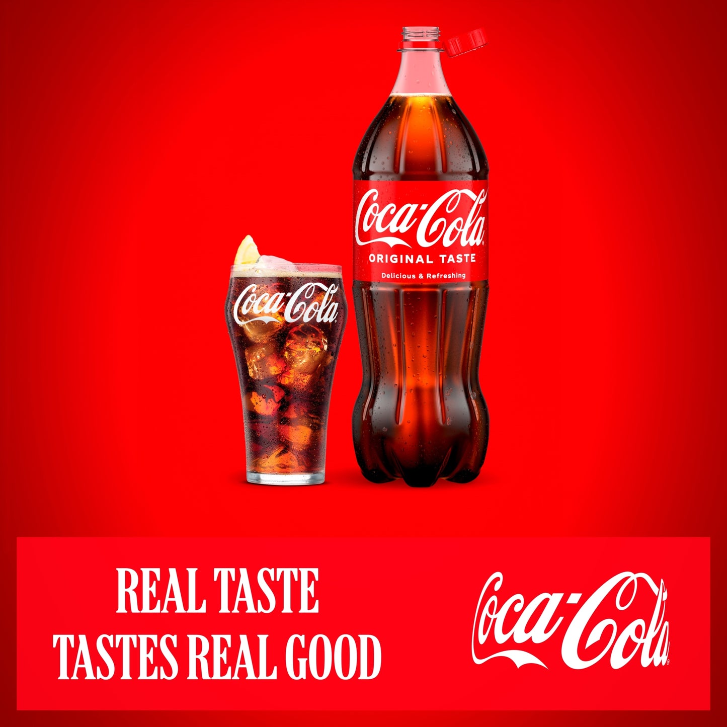 Coca-Cola Original Taste Soft Drink Bottle 1.25L — image 4