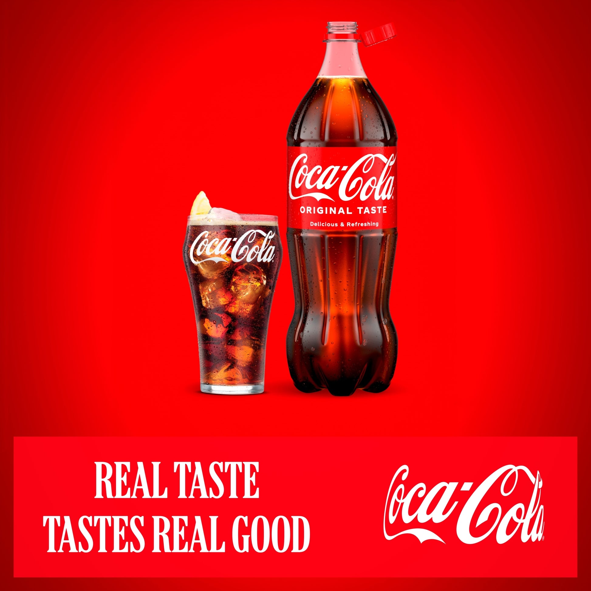 Coca-Cola Original Taste Soft Drink Bottle 1.25L — image 4