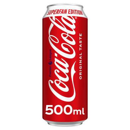 Coca-Cola Original Taste Soft Drink Can 500mL — image 1